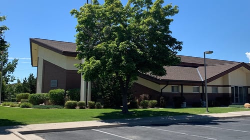 Exterior view of building