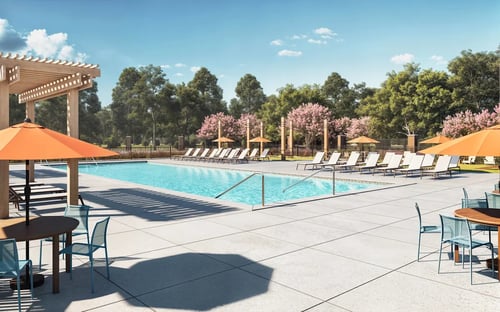 Swimming pool at Sage at Franklin Park, Austin, TX, 78744