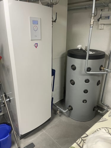 Neue Wärmepumpenanlage in Berikon