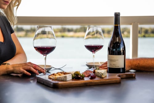 Enjoy Willamette Valley Vineyards at the Vancouver waterfront with gorgeous waterfront views from our balcony.