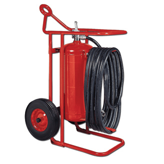 Wheeled Extinguisher 125lb ABC Dry Chemical