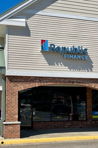 Smoke Town Rd., VA Republic Finance Branch