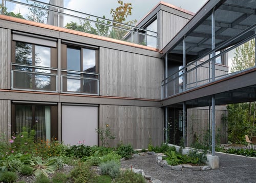 Neubau Wohnen in den Bäumen, Egg
