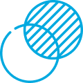 bluefrog values transparency icon