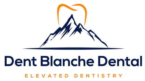 Dent Blanche Dental logo featuring elevated dentistry in Princeton NJ 08540