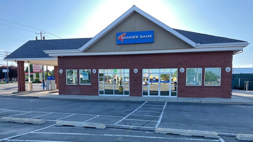Banner Bank branch in Spokane Valley, Washington.
