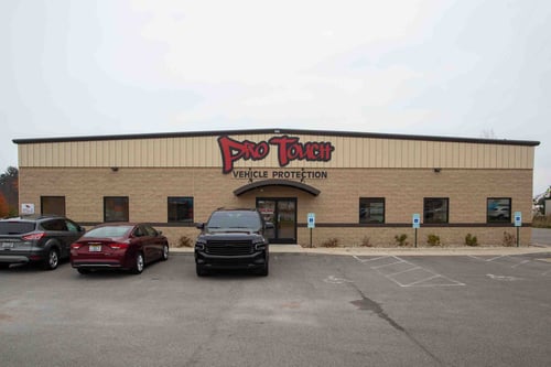 It’s all in the details! Bring your car or truck to ProTouch Vehicle Protection in Wooster and we will meticulously revitalize your ride inside and out.
We specialize in auto detailing, while also providing paint protection and rust protection so your car will not only look amazing the day you pick it up but for years to come.
A local business that was founded in 2012, we have expanded to three locations—a testament to our loyal clients. Over the years we also expanded services to not only include auto window tinting, but also home window tinting.
We are a one-stop shop where you can get everything done under one roof—come to get windows tinted, add ceramic coating, and get rust proofing all in one of Northeast Ohio’s premier car detail shops. And if you have a truck, we also offer spray-on bed liners to protect it from damage and provide a better grip for your cargo.
While not a full-service auto body shop or collision repair center, we can handle most cosmetic repairs. As an auto body fast-track location, we specialize in small damage repairs, including dents, bumper scuffs, scratches, paint correction. 
Stop in today to feel the ProTouch difference: Professional. Personalized. Polished.