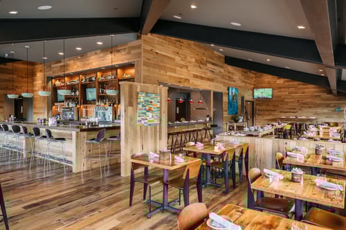 Restaurant dining room