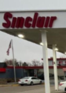 Sinclair Gas Station Fueling Island