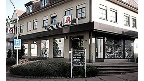 Aussenansicht der Rühle von Liliensternsche-Apotheke