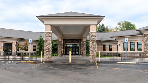 Exterior image of Rochester Regional Health  Spencerport Medical Campus which houses the Dialysis Center