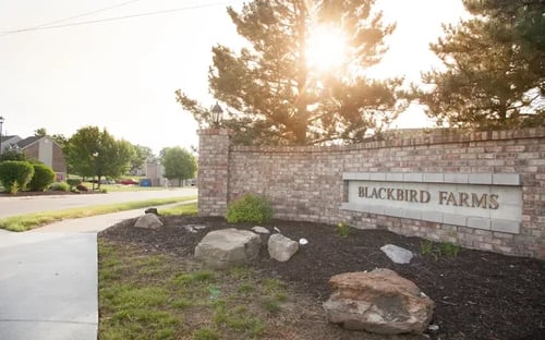 Blackbird Farms Entrance