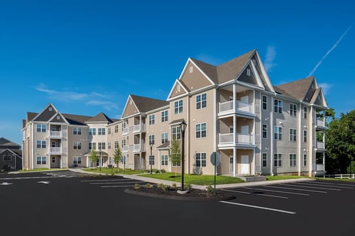 Property building at Eden & Main 55+ Apartments in Southington, CT 06489