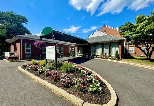 Exterior photo of Hillcrest independent living at Christian Health in Wyckoff New Jersey