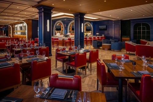 Interior of Gordon Ramsay Steak Lake Charles in Westlake, LA