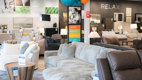 Sunset Hills Slumberland Furniture interior