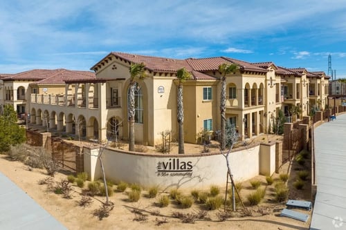 Building Exterior at The Villas 55+ II in Hesperia, CA 92660