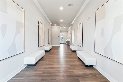 Club House Hallway at The Lofts at Town Madison in Madison AL, 35758