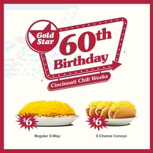 Regular 3-Way & 3 Cheese Coneys