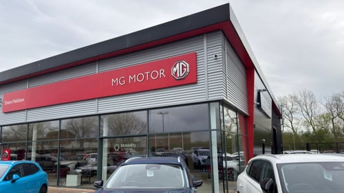 Outside MG Grimsby
