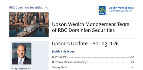 Upson's updates Spring 2026 cover