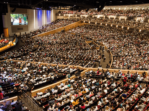 Devotional at BYU-Idaho Center