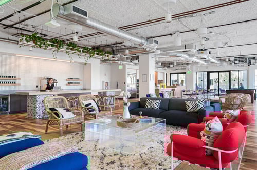 Lobby Area at WeWork