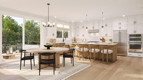 Open-concept living level