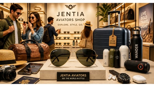Your online source for iconic aviator sunglasses, high quality travel accessories, and stylish apparel