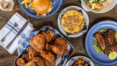 The Post Chicken and Beer. Crispy Gluten Free Fried Chicken and Mac & Cheese.