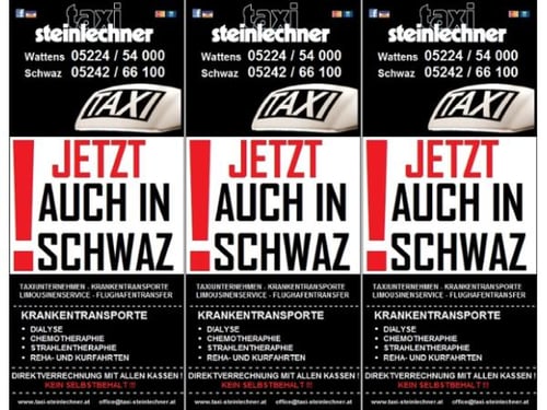 Taxi Steinlechner in 6130 Schwaz