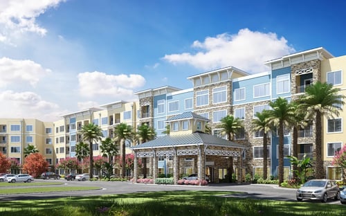 Apartment homes at Anchor at Gulf Harbors 62+ Apartments, New Port Richey, FL