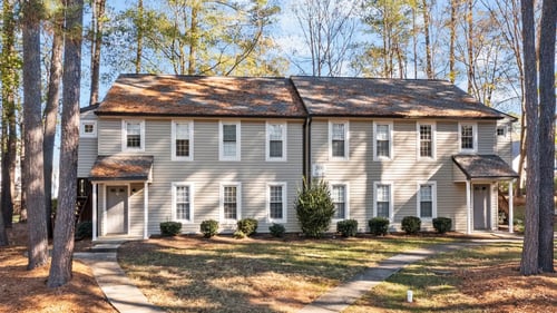 Property exterior at West Oak Apartments in West Forest, NC 27587