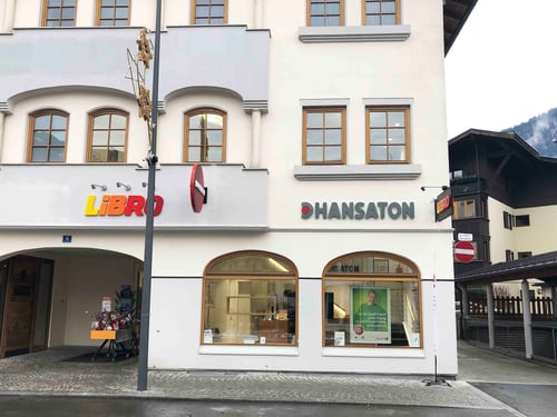 Hansaton Hörkompetenz-Zentrum Jochberger Straße 8, Kitzbühel Frontansicht