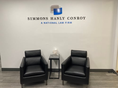 Simmons Hanly Conroy Miami, Florida Office Foyer