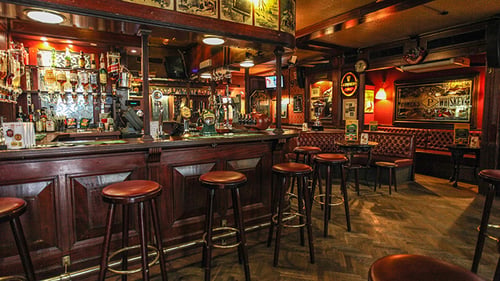 Bar im Oliver Twist Pub in Zürich