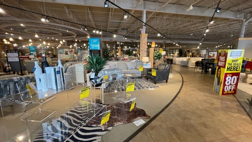 Slumberland Furniture Store in Woodbury,  MN - Interior Wide View