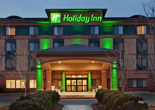 Full service hotel located off Brown Avenue