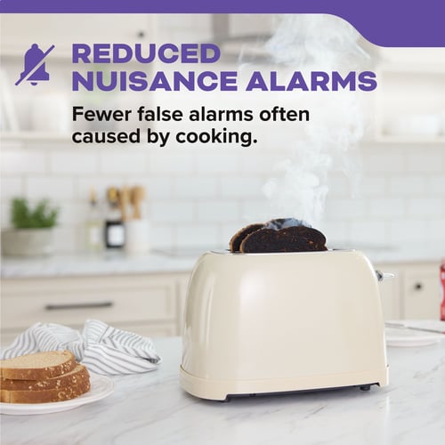 Reduced Nuisance Alarms: Fewer false alarms often caused by cooking.