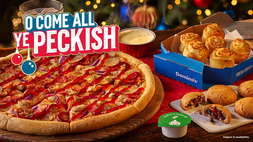 Domino's Pizza Festive Range