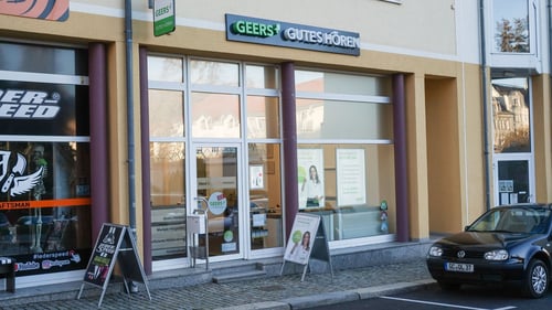 Außenaufnahme vom GEERS Fachgeschäft