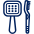 brush & toothbrush icon