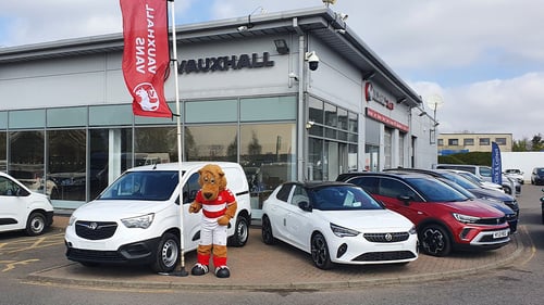 Outside Vauxhall Middlesbrough