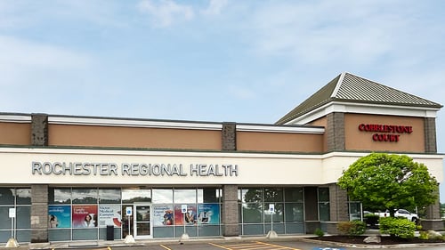 Exterior image of Rochester Regional Health Victor Medical Campus