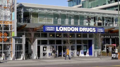 London Drugs, 525 West Broadway, Vancouver BC
