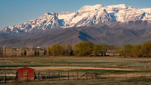 Exceptional views of Mount Timpanogos