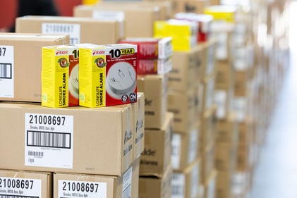 Donated Kidde alarms