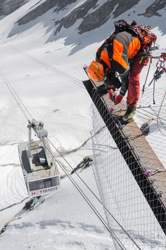 Corde-Access SA au Glacier 3000