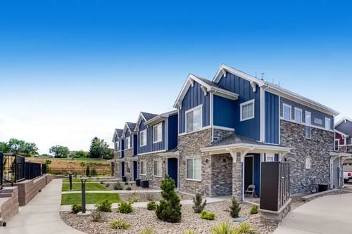 Building Exterior - 1 at The Point at Biscay Townhomes in Aurora, CO 80013