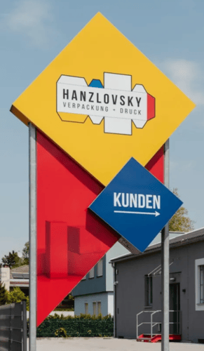 E. Hanzlovsky Steyr Druck und Kartonagen Ges.m.b.H. in Steyr